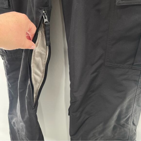 Helix Nova Technical Ski /Snowboard Snow Pants Cargo Style Black Size Small - Picture 7 of 11